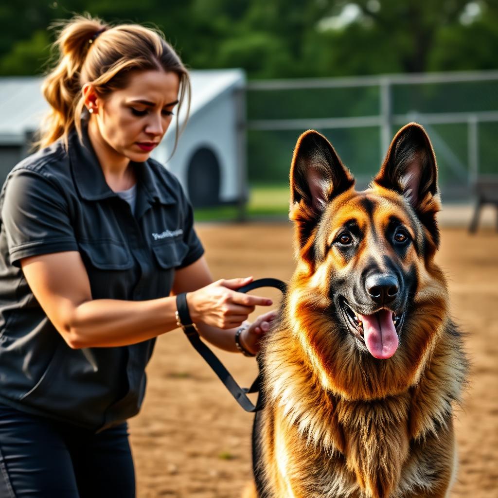 Leash Training a Strong German Shepherd: No More Pulling